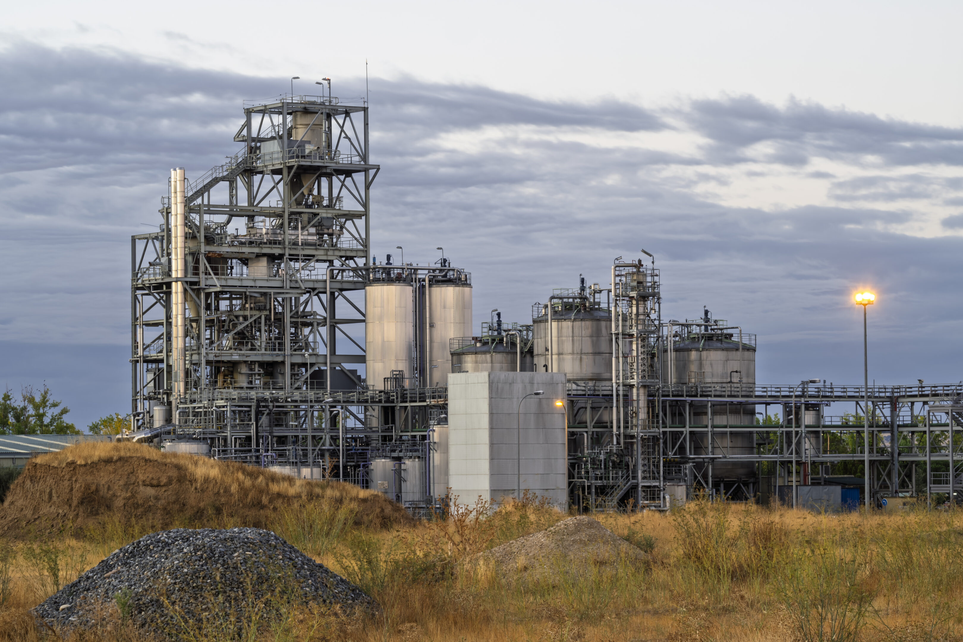 Bioethanol factory. Babilafuente, Salamanca